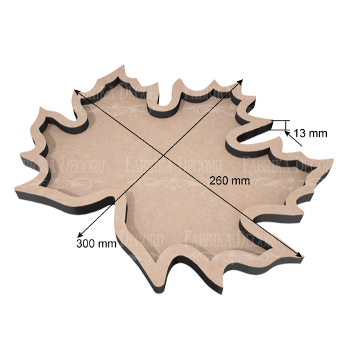 Микс бокс Лист клена, 30х26см - Фото 1