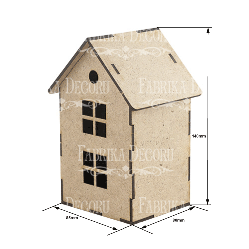 Заготовка для декорування "Будиночок-7" #110 - фото 0