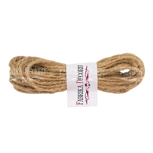 Jute cord, classic, d=2mm