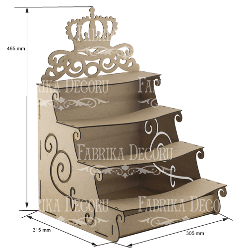 Blank for decoration "Crown" #055 - foto 0