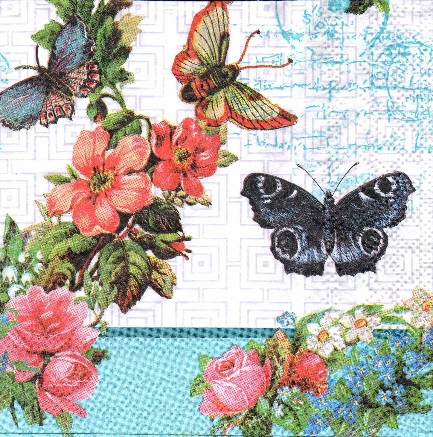 Decoupage-Serviette "Collage Provence 1" - Fabrika Decoru