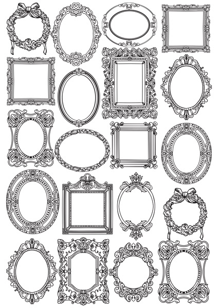 Overlay Frames 21х29,7 сm - Fabrika Decoru