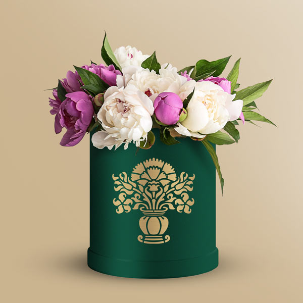 Schablone für Dekoration XL-Größe (30*30cm), Vase mit Blumen #138 - foto 0  - Fabrika Decoru