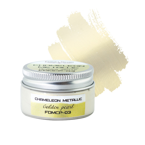 Metallic-Chamäleon-Lack Goldene Perle 30 ml - Fabrika Decoru