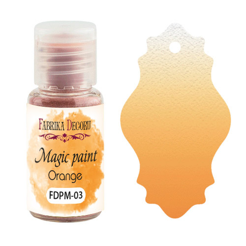 Dry paint Magic paint Orange 15ml