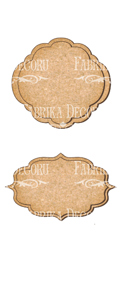 set of mdf ornaments for decoration #112