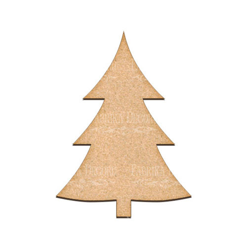  Art board Pine tree 18х25 cm