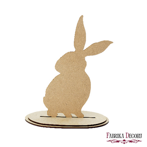 Rohling für Dekoration "Bunny" #248 - Fabrika Decoru
