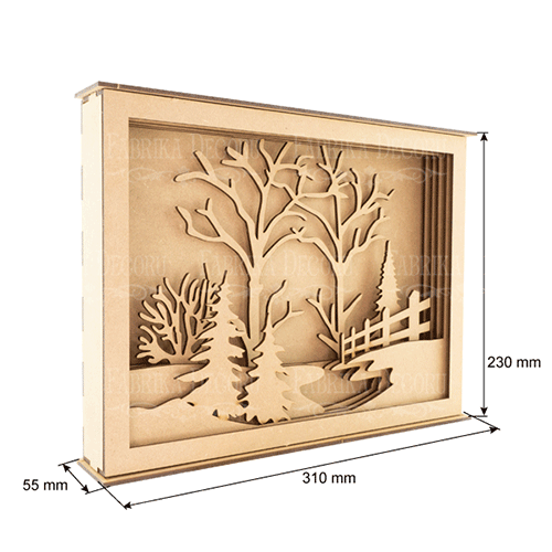 Artbox Ländliche Landschaft - Fabrika Decoru