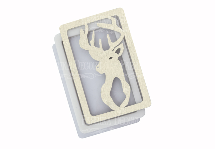 Shaker dimension set "Deer" 11.5x7.5 cm