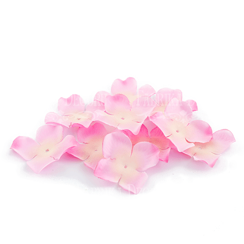 Blumen flach rosa 50mm, 10 Stk. - Fabrika Decoru