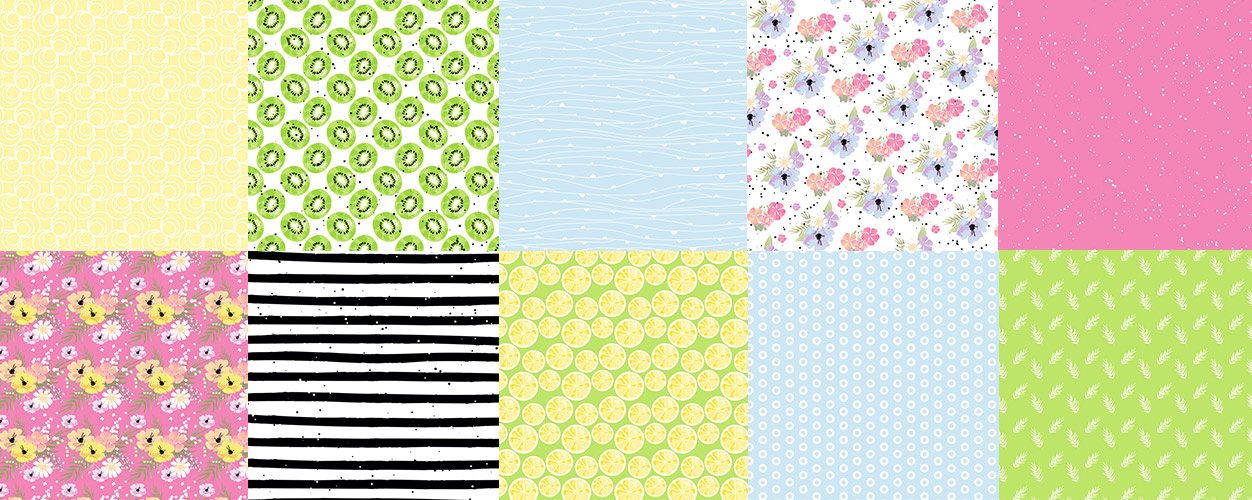 Doppelseitiges Scrapbooking-Papierset Sommerferien 20 cm x 20 cm, 10 Blätter - foto 0  - Fabrika Decoru