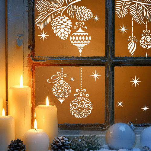 Stencil for decoration XL size (30*30cm), Christmas decorations #164 - foto 0