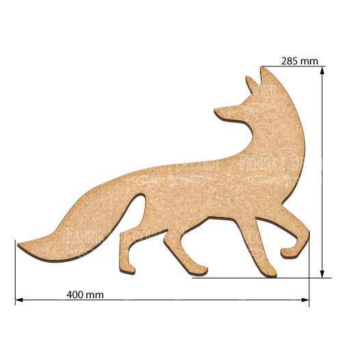 Артборди Лисиця 40х28,5 см - фото 0