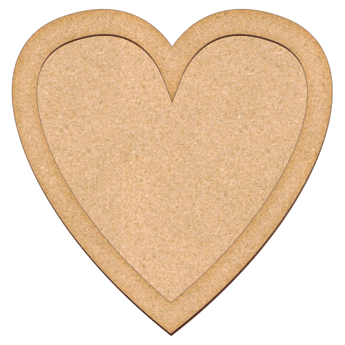 Art board Heart, 29,5cm х 30cm