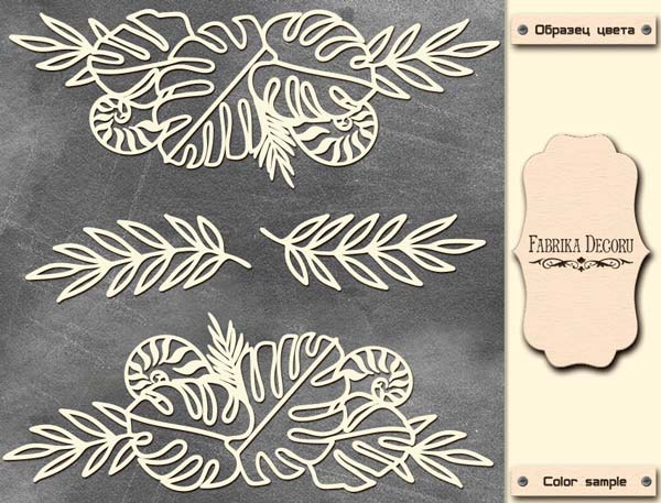 Megatekturka "Wild tropics" #044 - Fabrika Decoru