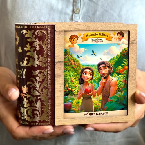 Пазлы с фигурками "Яблоко искушения", #003 - Фото 2