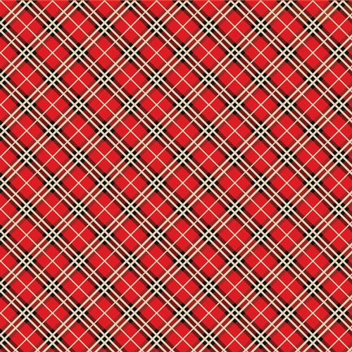 Sheet of double-sided paper for scrapbooking Bright Christmas #1123-4 30,5х30,5 - foto 0