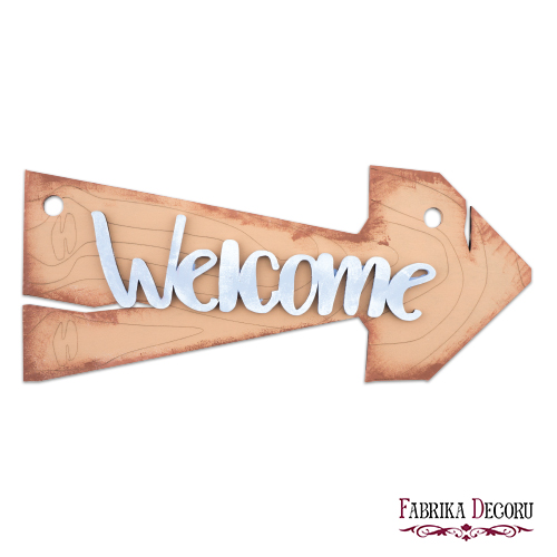 Blank for decoration "Welcome" #122 - foto 1