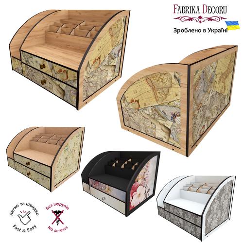 Desktop organizer for papers, stationery and writing supplies, With pictures #425