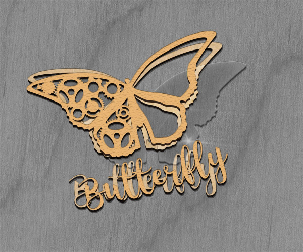 Mega Shaker Maßset, 15cm x 15cm, Figurenrahmen Butterfly - foto 3  - Fabrika Decoru
