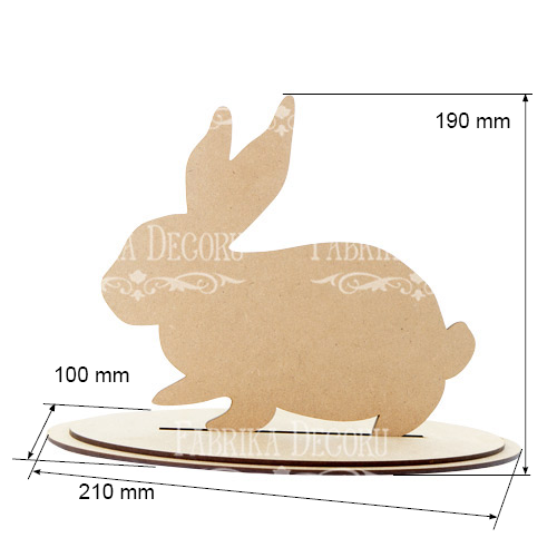 Blank for decoration "Bunny" #249 - foto 0