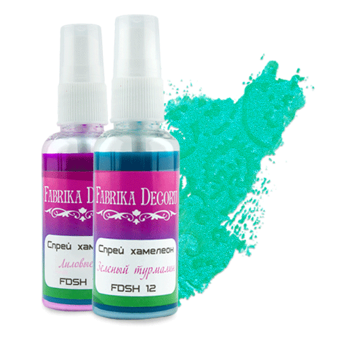 спреи хамелеон фабрика декору