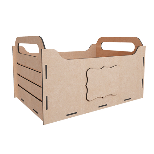 Gift box with side handles, 310 х 175 х 205 mm, #292