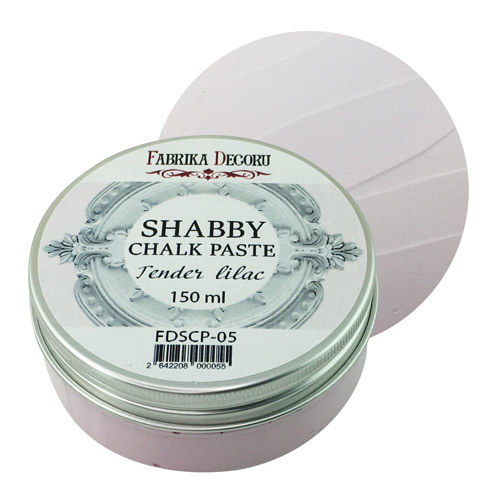 Shabby Chalk Paste Zartes Flieder 150 ml - Fabrika Decoru