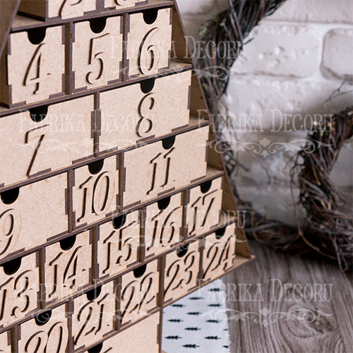Adventskalender Katholisch für 25 Tage, DIY-Bausatz #096 - foto 4  - Fabrika Decoru