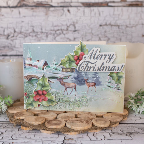 Greeting cards DIY kit, "Winter wonders" - foto 4