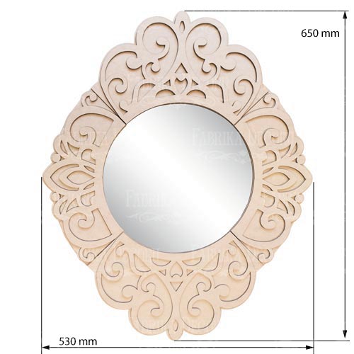 Blank for decoration "Mirror 7" #311 - foto 1