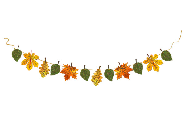 the paper “leaf fall” garland fdchg-002