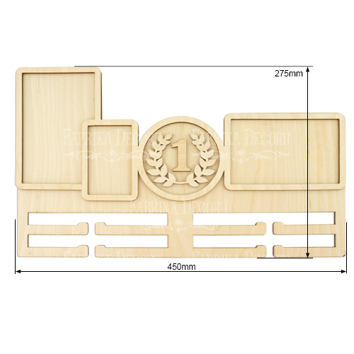 Baza do dekorowania medalówka "Zwycięstwo" #227 - foto 1  - Fabrika Decoru