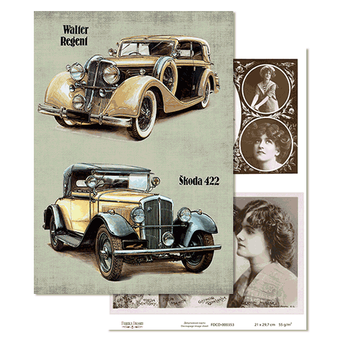 ретро фабрика декору