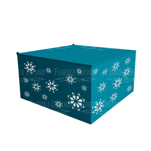 Подарочная Коробка на 4 секции с откидной крышкой, Набор DIY #286 - Фото 1