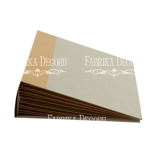 Blank kraft scrapbook album (photo album), 20cm x 20cm, 10 sheets