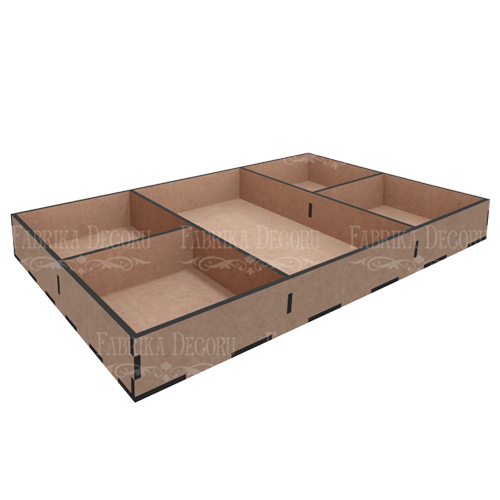 Mix box-Organizer 5 cells, 18х30x3,3sm