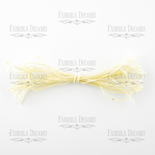 Velvet stamens double-sided White 20pcs