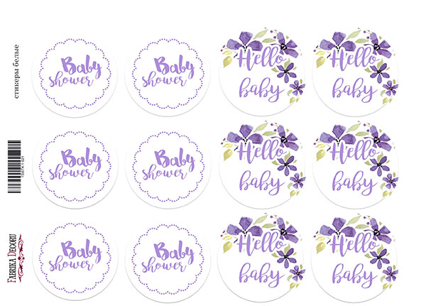 Journaling stickers set #1-021