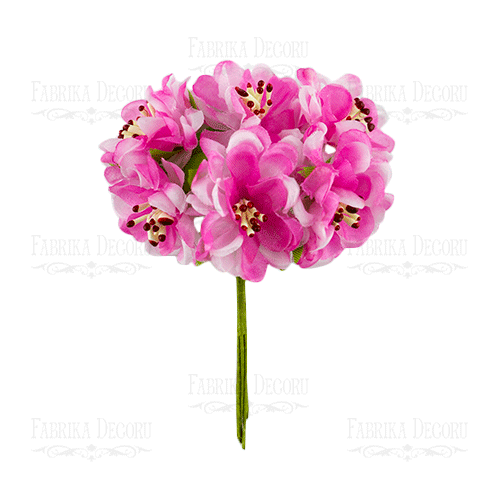 Blumenset Apfelbaum rosa mit weiß, 6-tlg - Fabrika Decoru