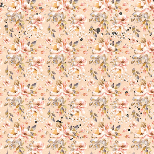 Sheet of double-sided paper for scrapbooking Sentimental story #1067-3 30,5х30,5