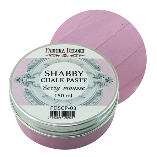 Shabby Kreidepaste Beerenmousse 150 ml - Fabrika Decoru