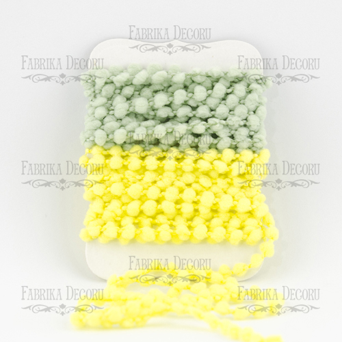 Gurtband mit Pompons Set TPLG-mini - Fabrika Decoru