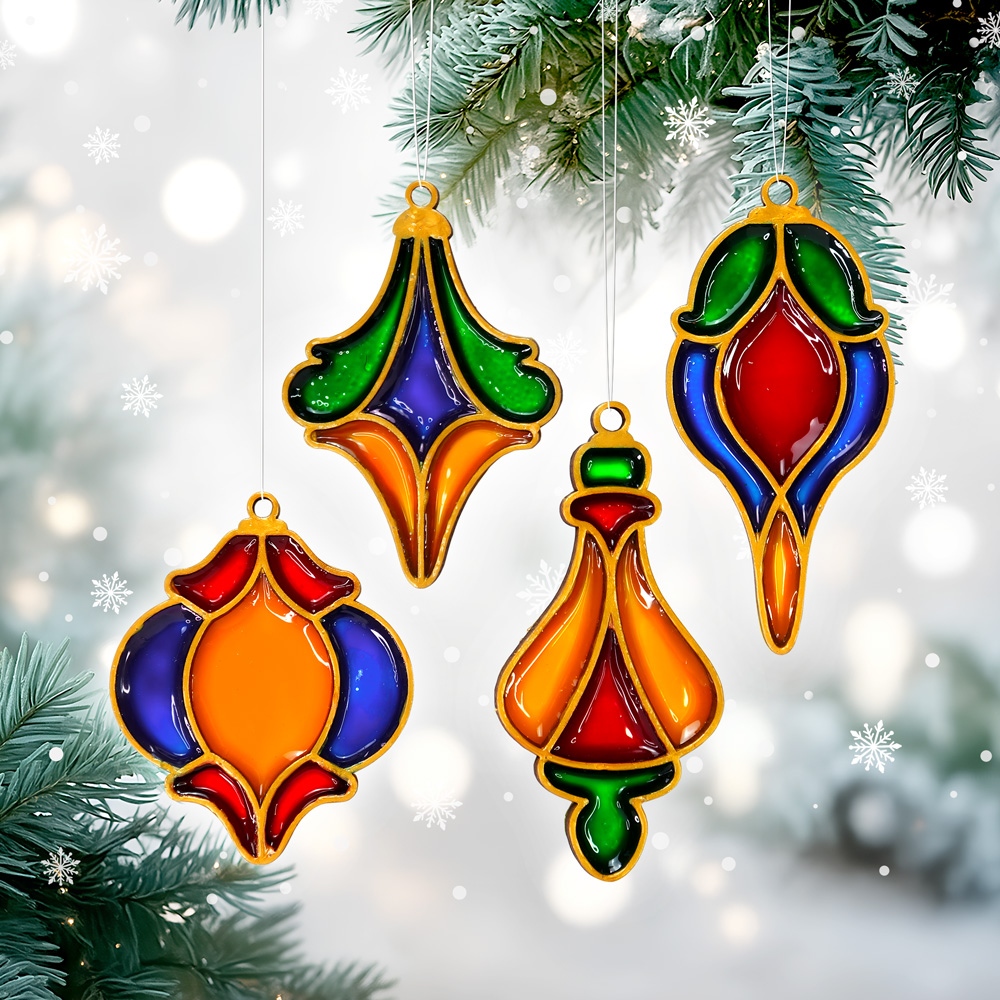 Набор Арт Витраж "Барокко", для витражной живописи по номерам - Фото 0