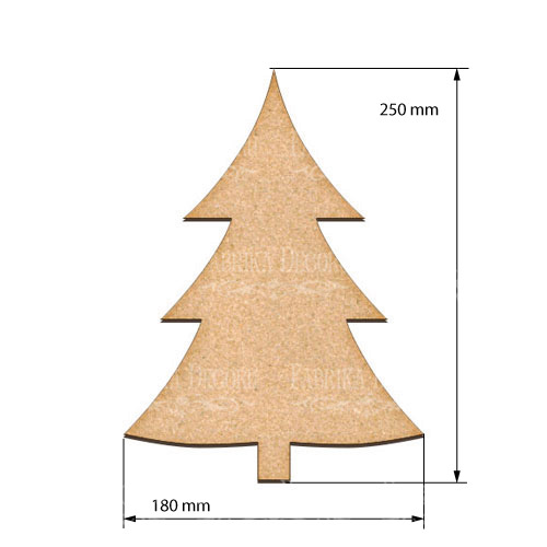  Art board Pine tree 18х25 cm - foto 0