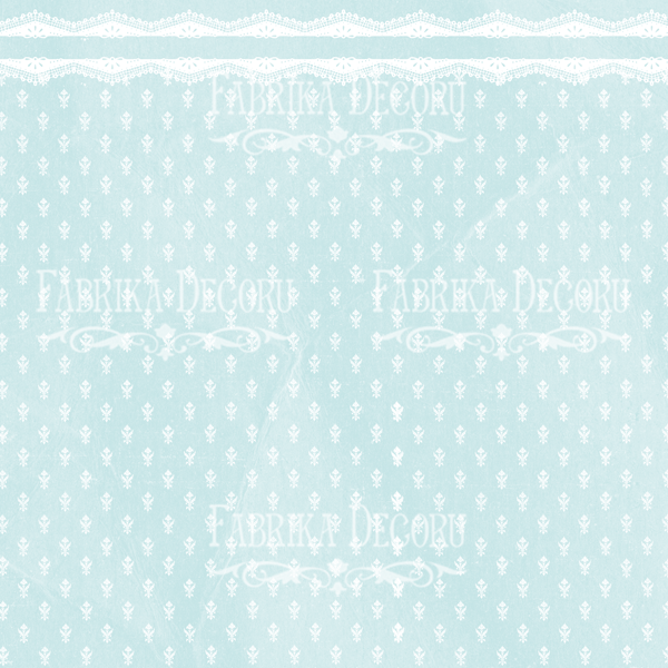 Blatt doppelseitiges Papier für Scrapbooking Shabby Baby Boy Redesign #35-02 12"x12" - foto 0  - Fabrika Decoru