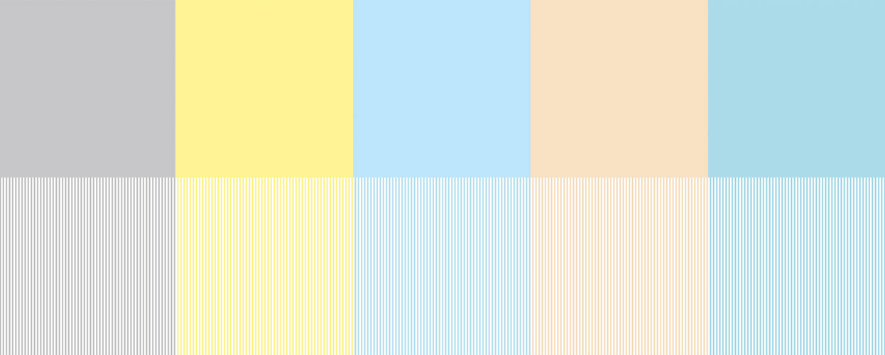 Doppelseitiges Scrapbooking-Papierset „Cool Stripes“, 15 cm x 15 cm , 10 Blätter - foto 0  - Fabrika Decoru