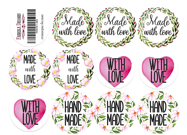 Journaling stickers set #1-003