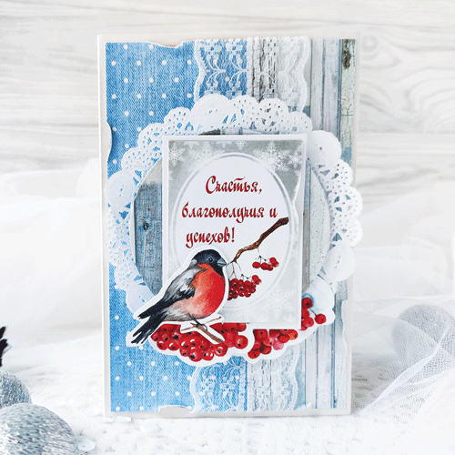 Greeting cards DIY kit, "Christmas greetings" - foto 3